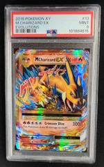 PSA 9 M Charizard EX 13/108 XY Evolutions Pokemon Graded Card